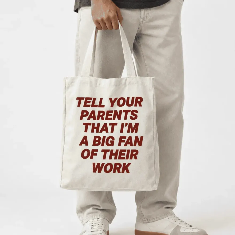 A BIG FAN- Tote Bag